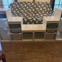 IKEA Trofast Combination Toy Organizer Storage Bins 