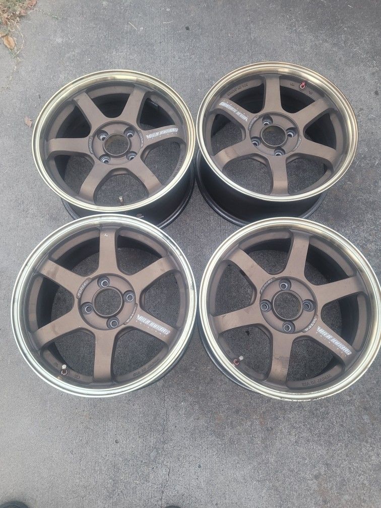 Replica Volk TE37 Sonic Wheels