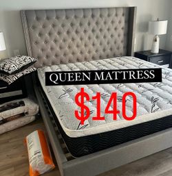 New Queen mattress only $140