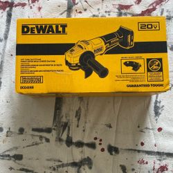 Dewalt 4.5  Paddle Switch. Angle Grinder  Perform Protect  Model DCG408B