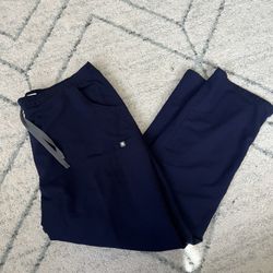 Figs Yola Skinny Scrub Pants Style#TW2000R Women’s Size XL Navy