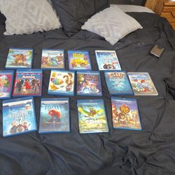 Set Of 14 Blu Ray Dvds