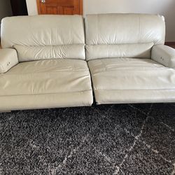 Recliner Leather Love Seat
