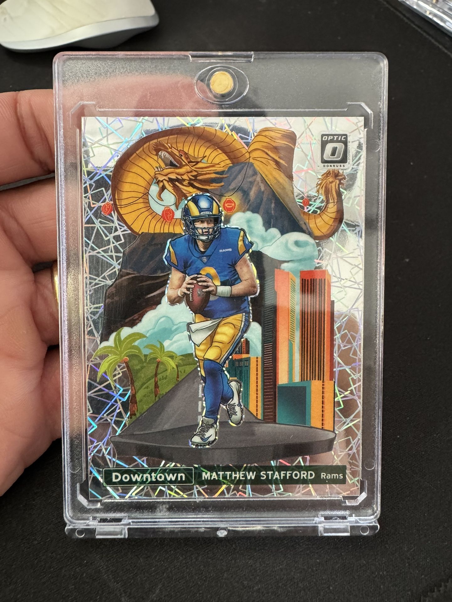 2021 Donruss Optic Matthew Stafford Downtown #DT29