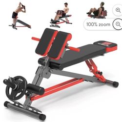 Multi-Functional Adjustable Weight Bench,4 in 1 