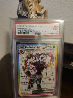 PSA 9 Umbreon ex #176 Pokemon SVP 2025