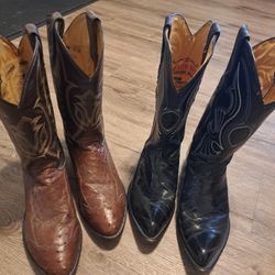 Western Boots --Tony Llama Ostrich  & Los Altos Goat