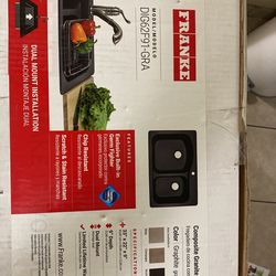 Franke Composite Granite Double Bowl Kitchen Sink
