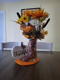 Great Fall Table Arrangement