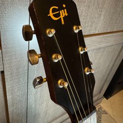 Epi Acoustic Guitar