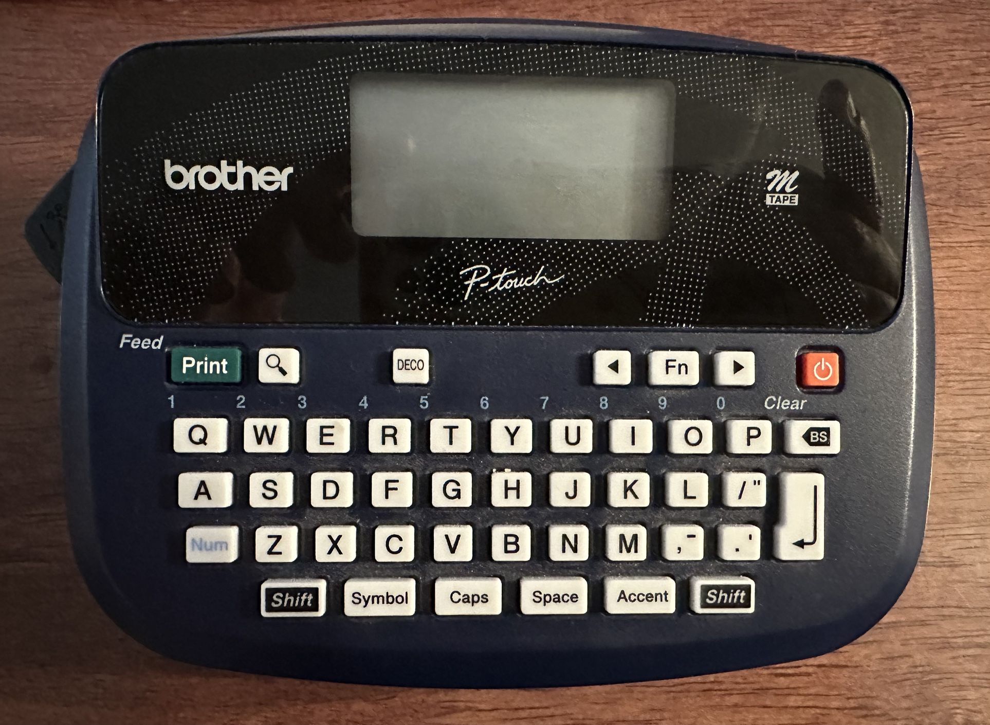 Brother P-Touch Model PT-45 M Label Maker Works Fine