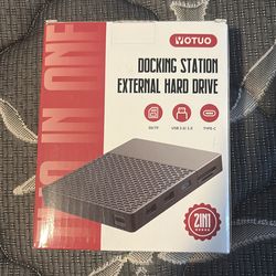 Brand NEW Docking Station External Hard Drive
