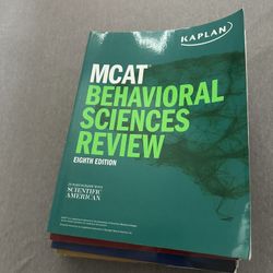 MCAT Kaplan Eight Edition Set 