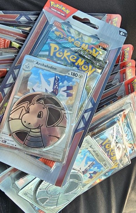 Pokemon Pokémon TCG Archaludon Blister, 2 Packs, Obsidian Flames & Twilight Masquerade
