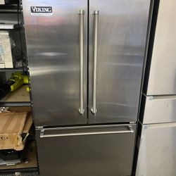 Viking Counter Depth French Fridge 