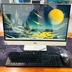 DELL INSPIRON 24” 3480 All IN ONE Computer TouchScreen Core i5-8265u 1.80Ghz 8GB 1TB Windows 11