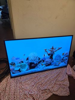 55 inch roku flat tv estate sale