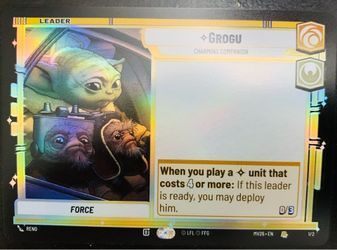 Mandolorian & Grogu cards