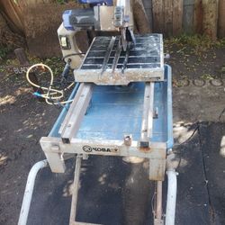 Tile Saw Kobalt 