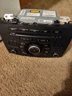 Stock Stereo radio mazdaspeed 3 2010-2013