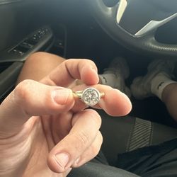 D3.00ct Moissanite Diamond Ring 