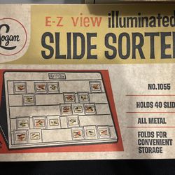 E-Z View Illuminated Slide Sorter