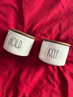 Rae Dunn Keep Hold Canisters