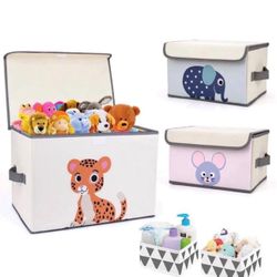5Pcs Toy Chest Storage Bins