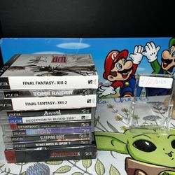 Ps3 Games Sealed New