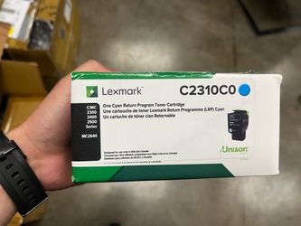 Lexmark C2310C0 Cyan toner
