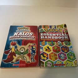 Pokemon: Essential Handbook - Scholastic|Cris Silvestri AND Kali’s Region Handbo