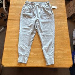 New Nike Gray Fleece Joggers Pants Sweats Men’s M Medium