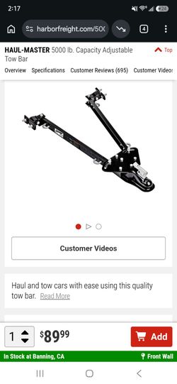 $45 New towbar