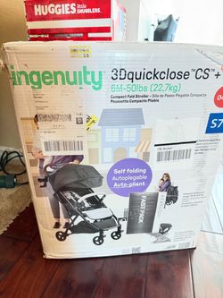 Ingenuity 3D Quickclose CS+ Compact Fold Stroller