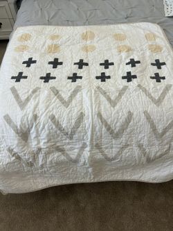 Crate & Barrel Crib/toddler Cotton Sheet Set 