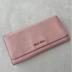 Miu Miu Trifold Wallet