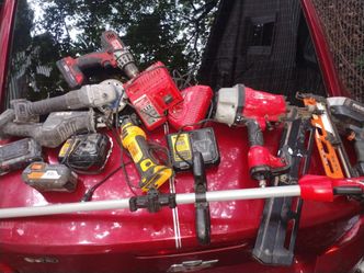 Tools for sale Milwaukee DeWalt n flex ridgid