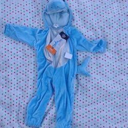 Toddler Hyde and Eek shark costume. 18-24M NWT