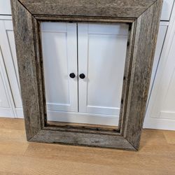 Vintage Wood Table Top Farmhouse Frame