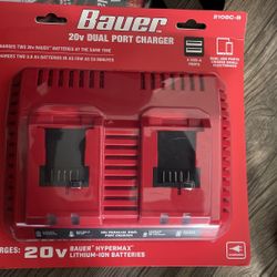Bauer Dual Battery Charger 