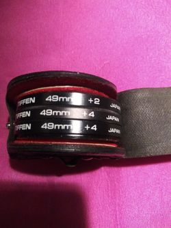 Tiffen Lens 49mm 2+4+4 Made In Japan