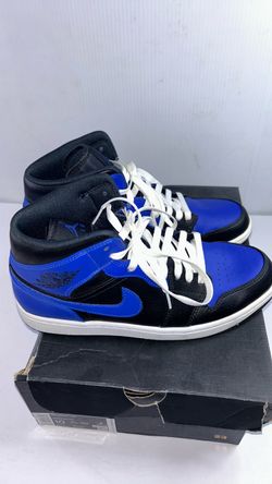 Nike Air Jordan 1 Mid Hyper Royal 10 Men’s – 554724-077 w/ Box