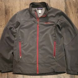 Patagonia Adze Jacket Polartec Gray Zip up Sweatshirt Men's Medium