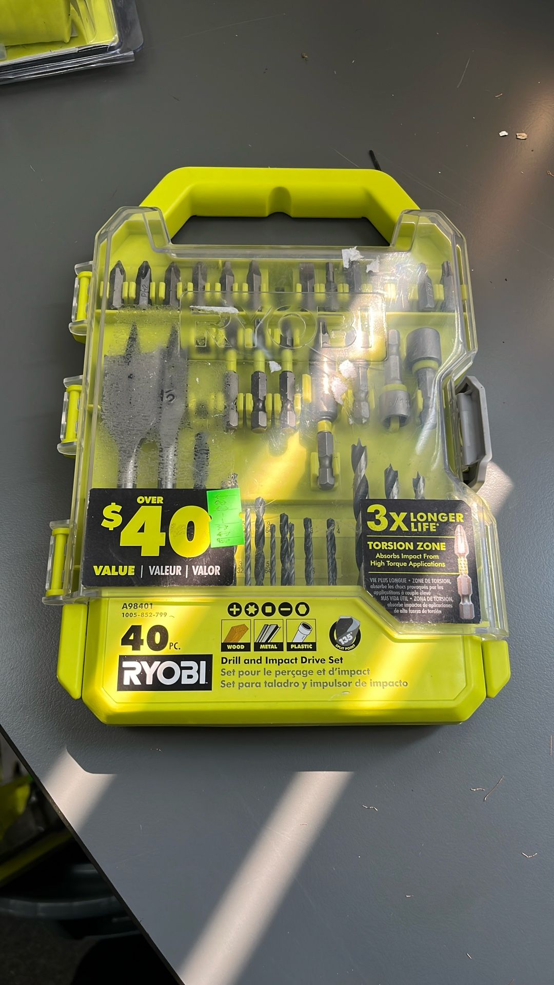 40pc. Drill And Impact Drive Set