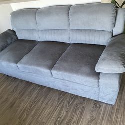 3 Seat Gray Couch 