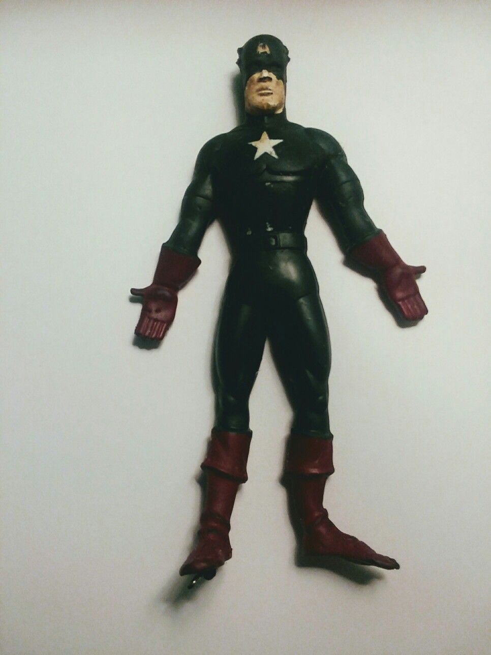 1966 Captain America Super Flex Marvelmania Figure