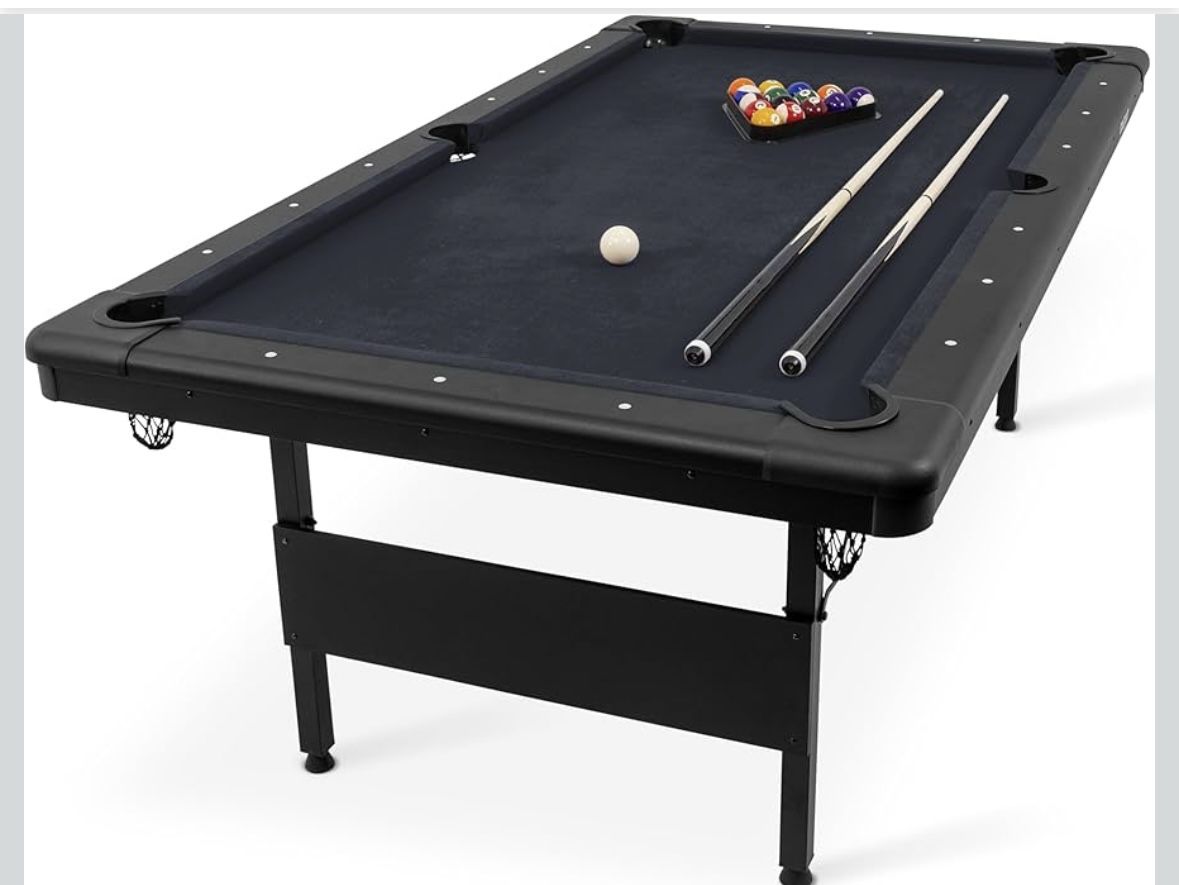 7ft Pool Table - No Assembly Req