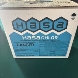 Unopened HASA Pool Chlorine 