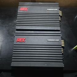 MTX Thunder 4320 40W-280WBridged 4-Ch Car Amplifier 