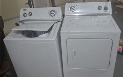 Washer and dryer